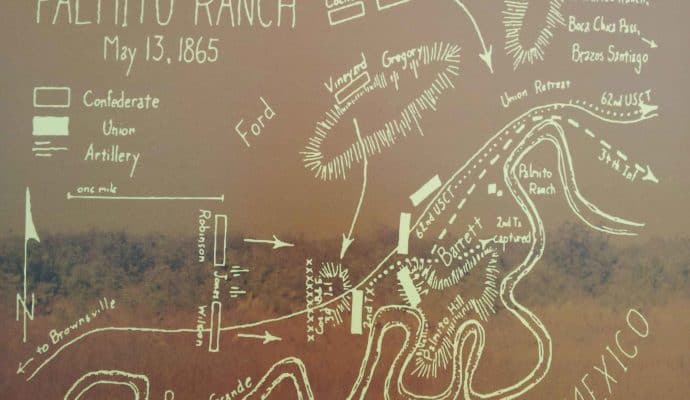 Battle_of_Palmito_Ranch_map-690x400 Boca Chica Texas - From the Civil War to SpaceX