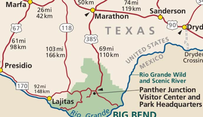 NPS_big-bend-regional-map-e1525186444554-690x400 5 Reasons to visit Big Bend National Park